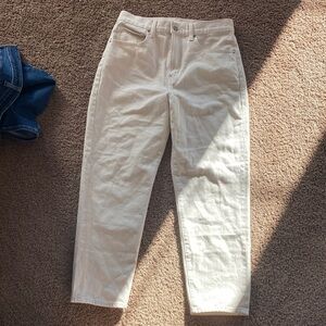 Uniqlo Cream Jeans